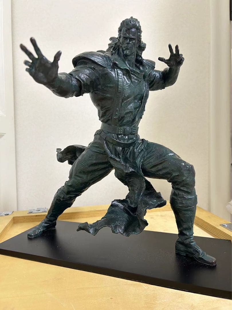 Mooze Art 北斗の拳 メタルアート彫刻 仁星 南斗白鷺拳 シュウ