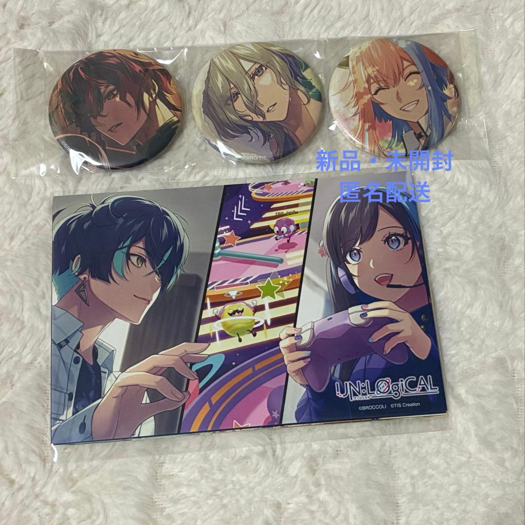 UN:LOGICAL HMV特典 缶バッジ ブロマイド アンロジカル　アンロジ