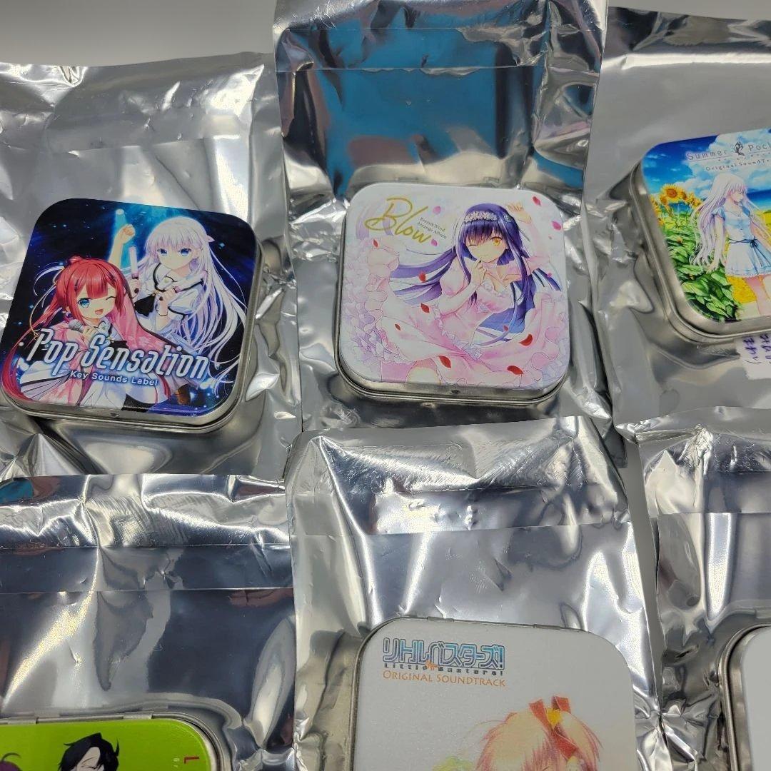 全16種類フルコンプ　 鍵くじ 　ブリキ缶&缶バッジ