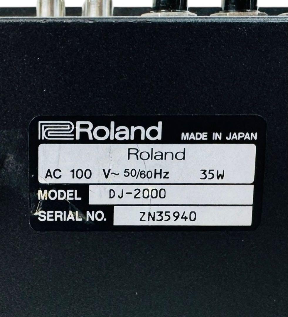 Roland ローランド プロフェッショナルDJミキサー DJ-2000