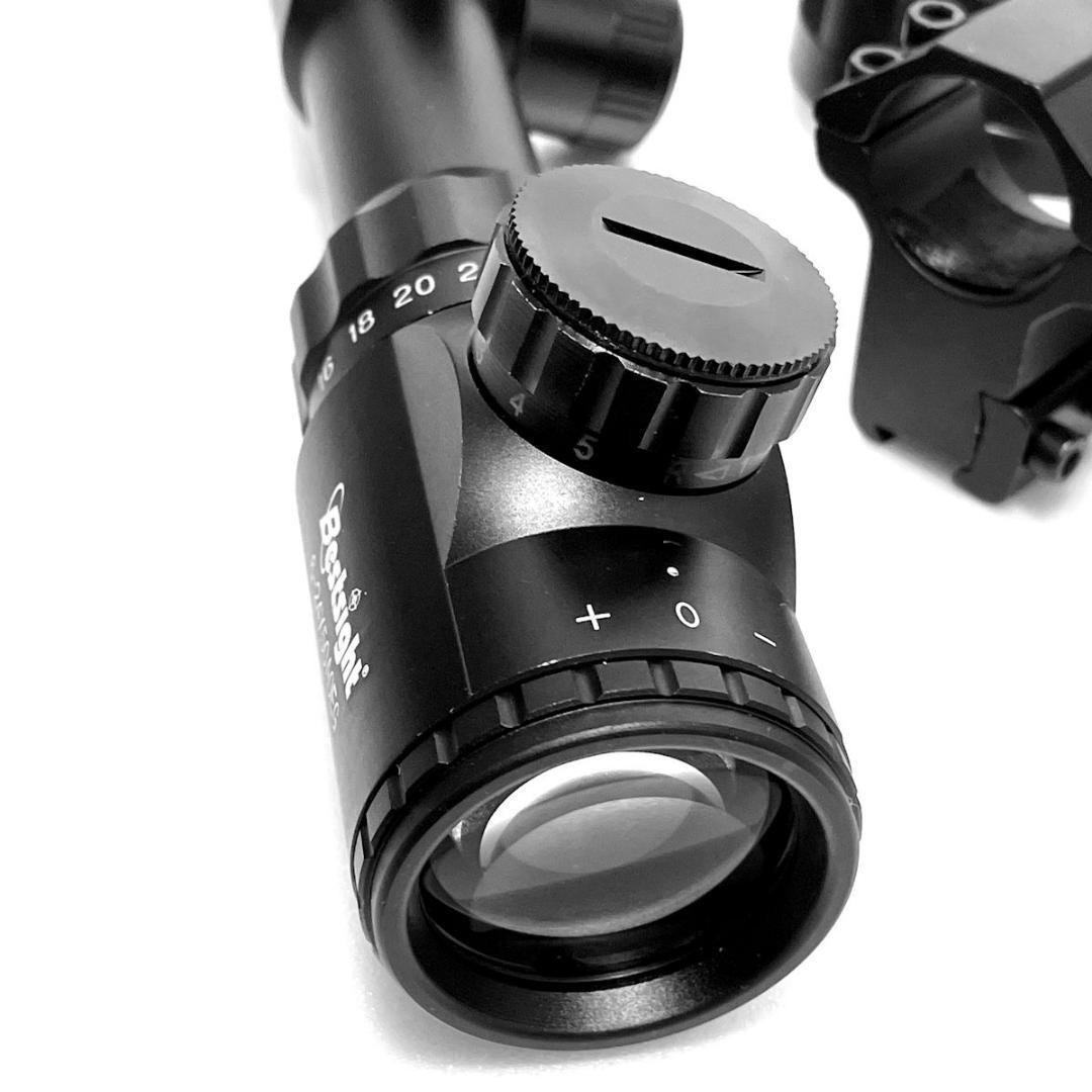 Bestsight製 実銃用 スコープ 24倍 6-24x50 11mmリング付