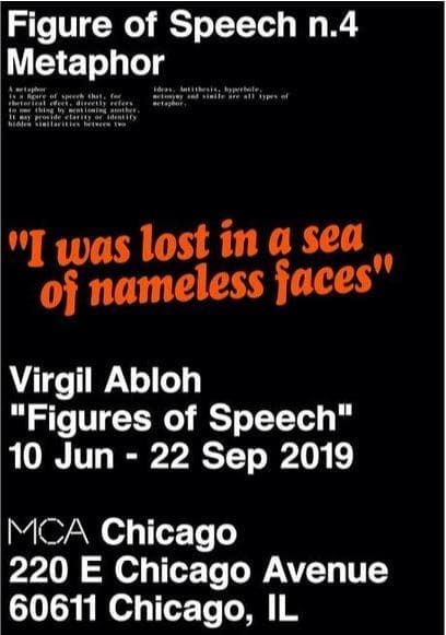 額装済/Figures of Speech n.4/ヴァージル アブロー