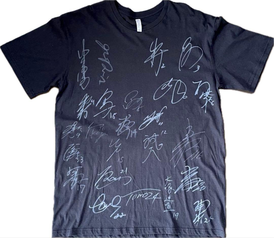 男子バレーボール日本代表 2021年メンバー サイン入りTシャツ