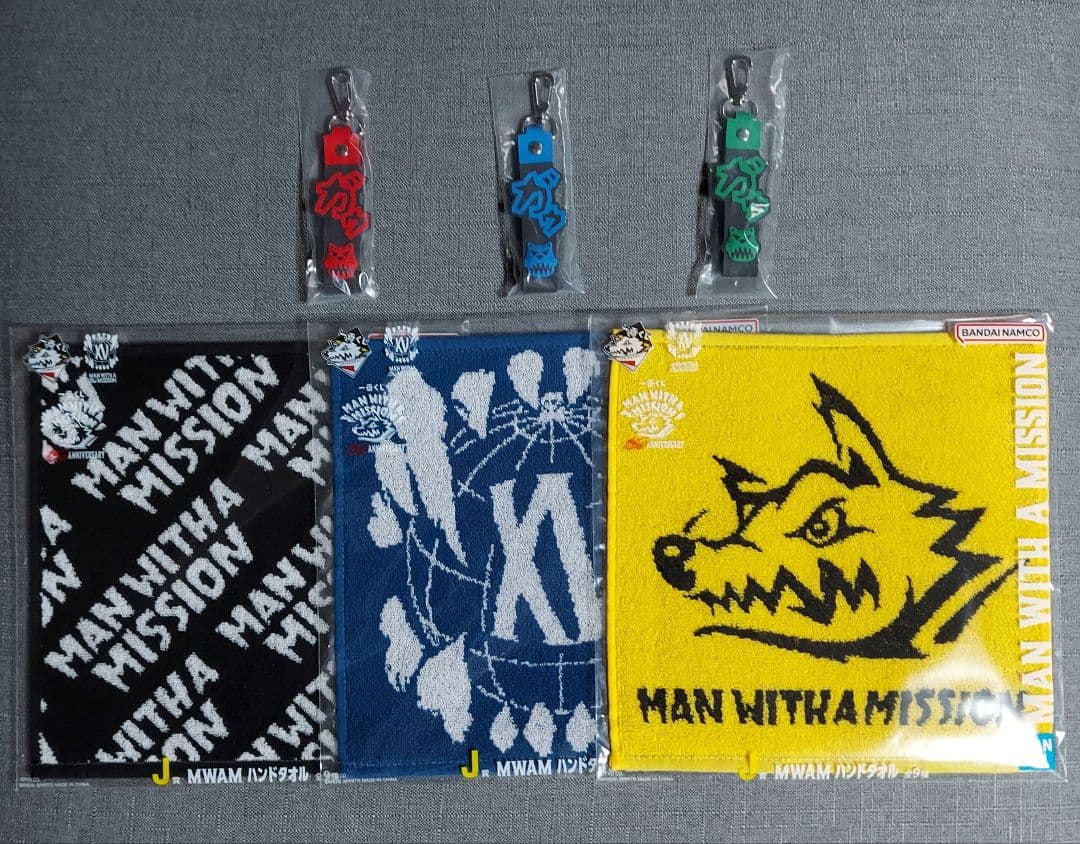 一番くじ マンウィズ　C賞、I賞10種、J賞3種、K賞3種　計17点 まとめ売り