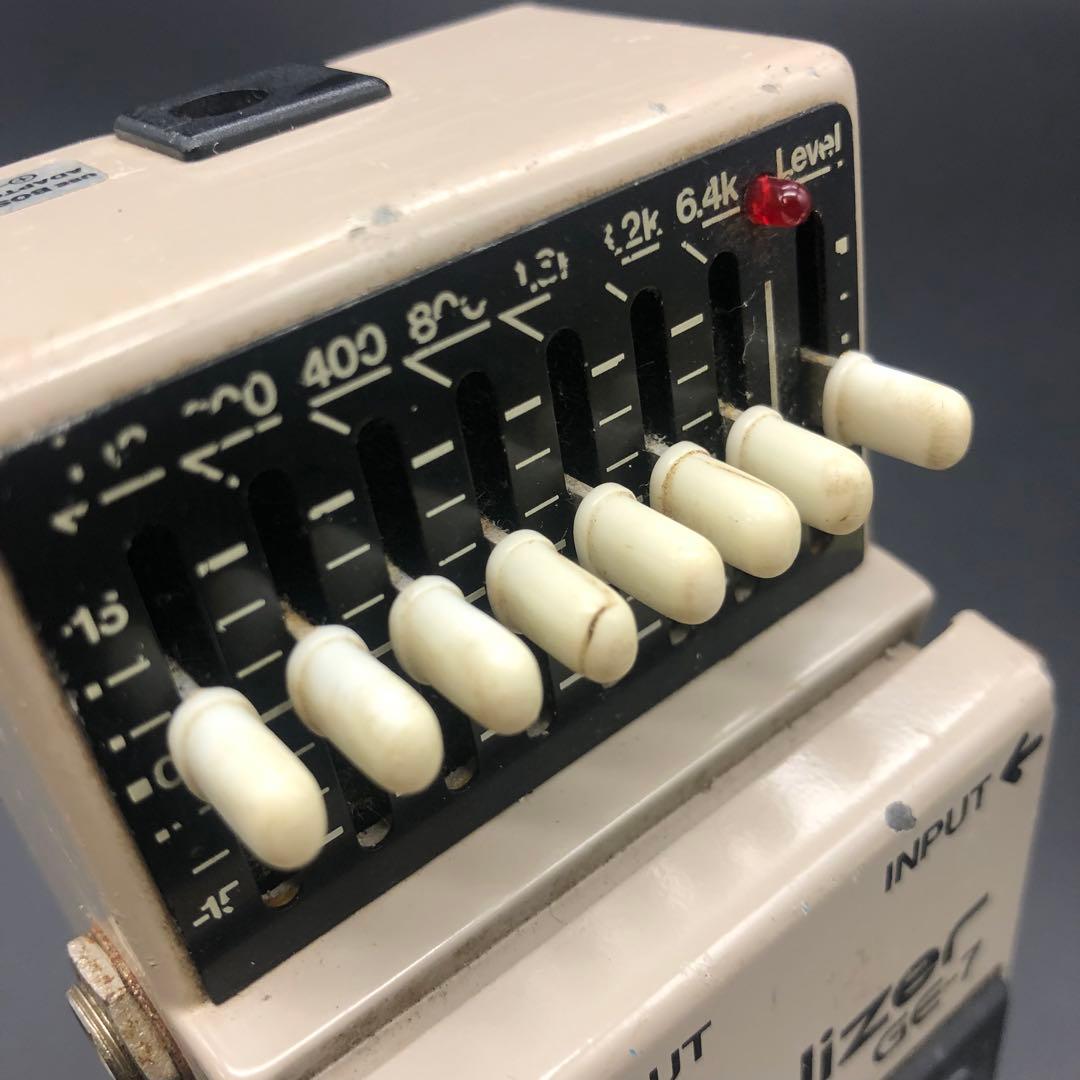 【通電確認済】ギター　エフェクター　BOSS GE-7 Equalizer