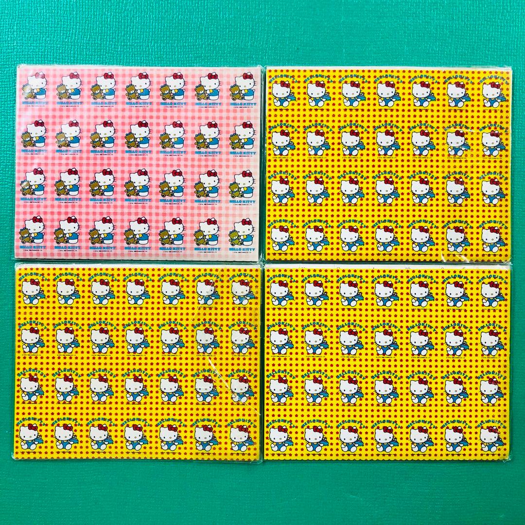 1986年製 激レア★ハローキティ 超ミニサイズ トランプ 2種4個セット