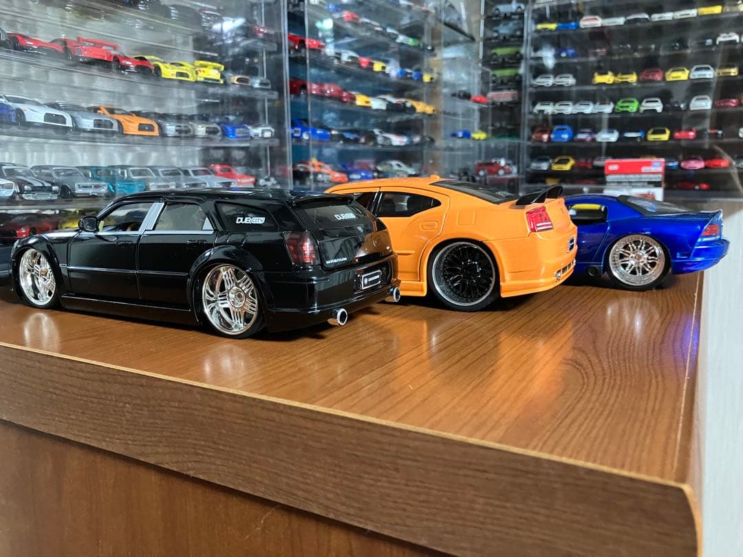 JADA 1/24 ダッジ・チャージャー・バイパー・マグナム 3台セット