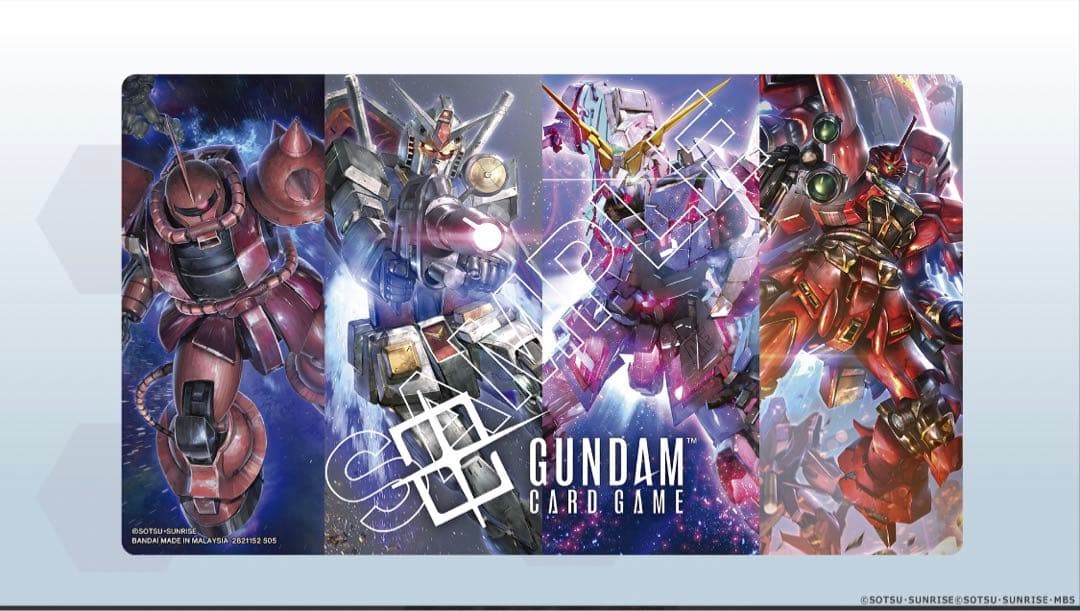 ガンダムカードゲーム オフィシャルグッズセット　01 FIRST COMBAT