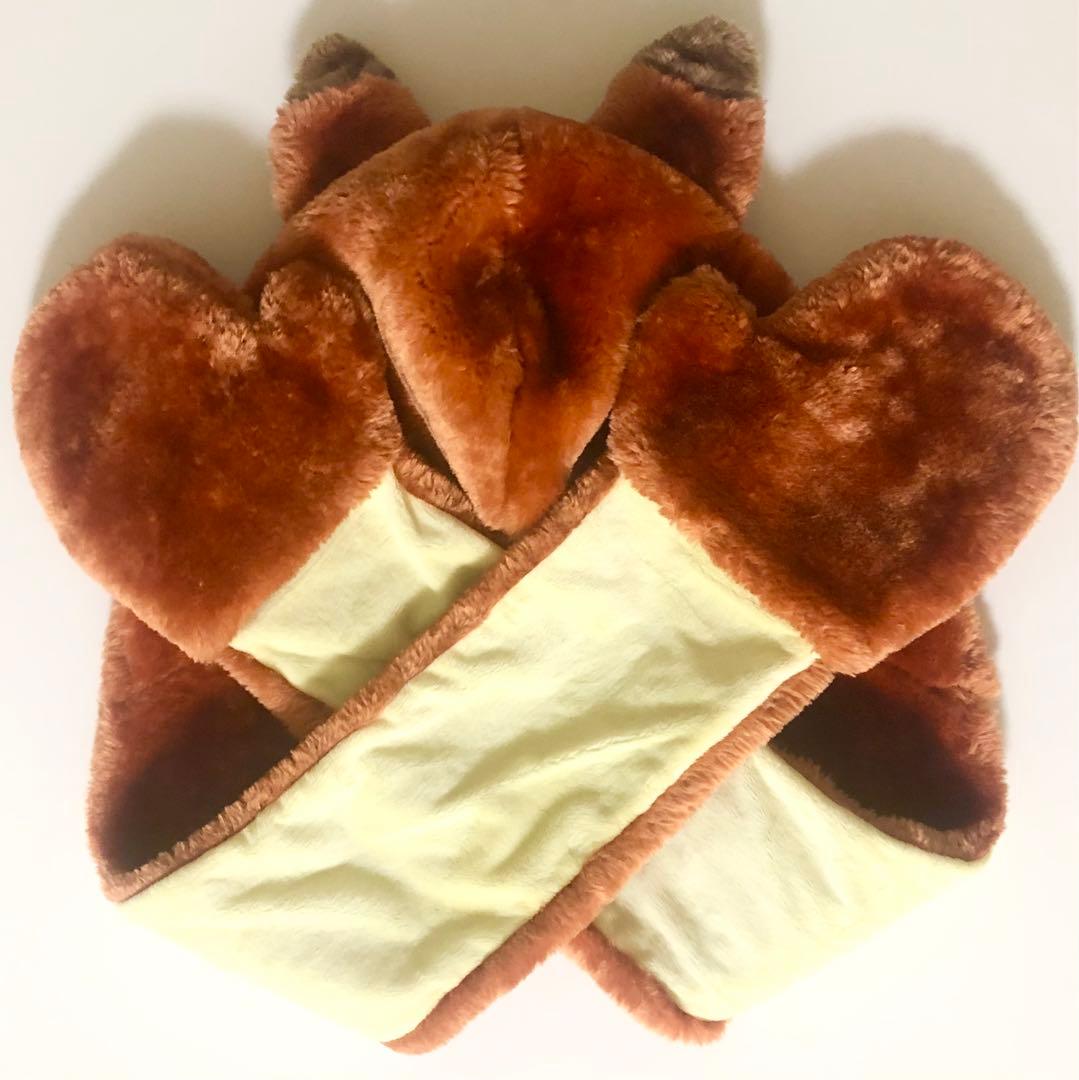 ディズニー　ズートピア 　マフラーキャップ　ニック　ファンキャップ　圧縮なし発送