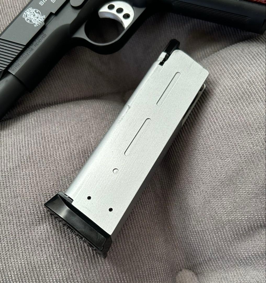 【WA】S&W SW1911PD 4•1/4【箱なし本体のみ】わずかにガス漏れ有