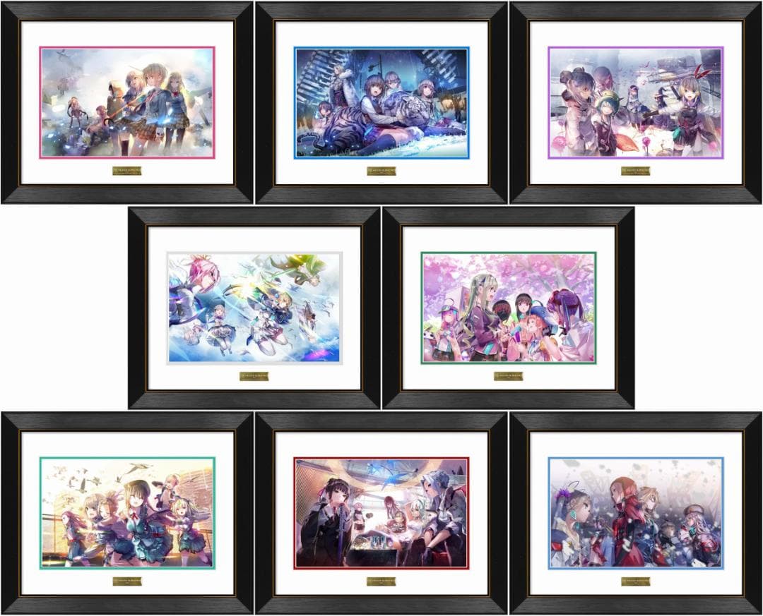 ヘブンバーンズレッド 複製原画 シリアルナンバー入り