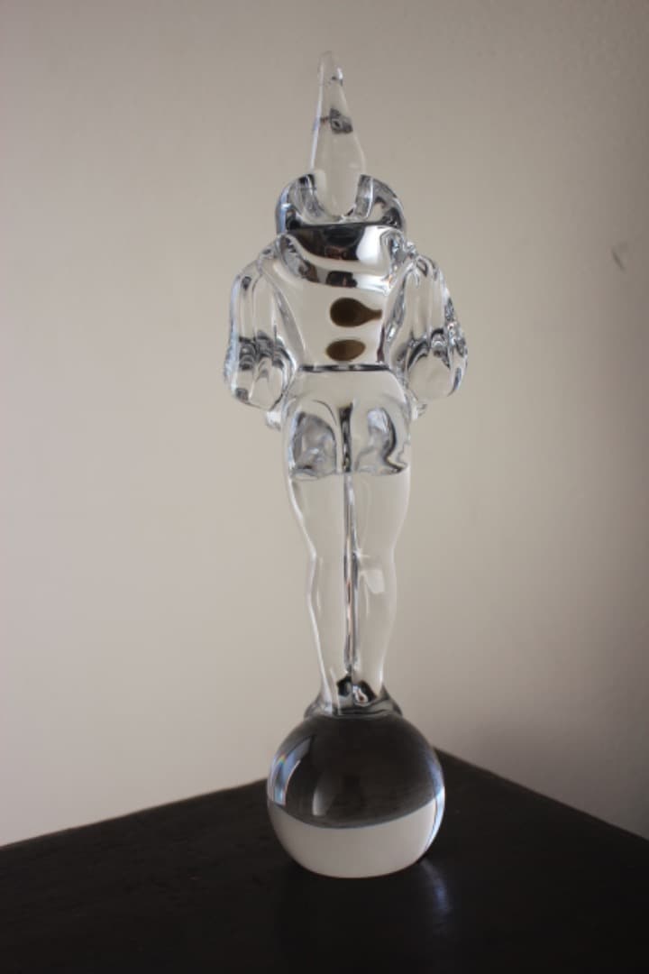 未使用・箱入　Baccarat　バカラ　仮面舞踏会　マスカレード　ピエロ