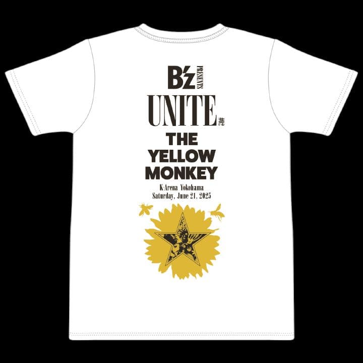 B’z UNITE #02 コラボTシャツ 0621 Sサイズ