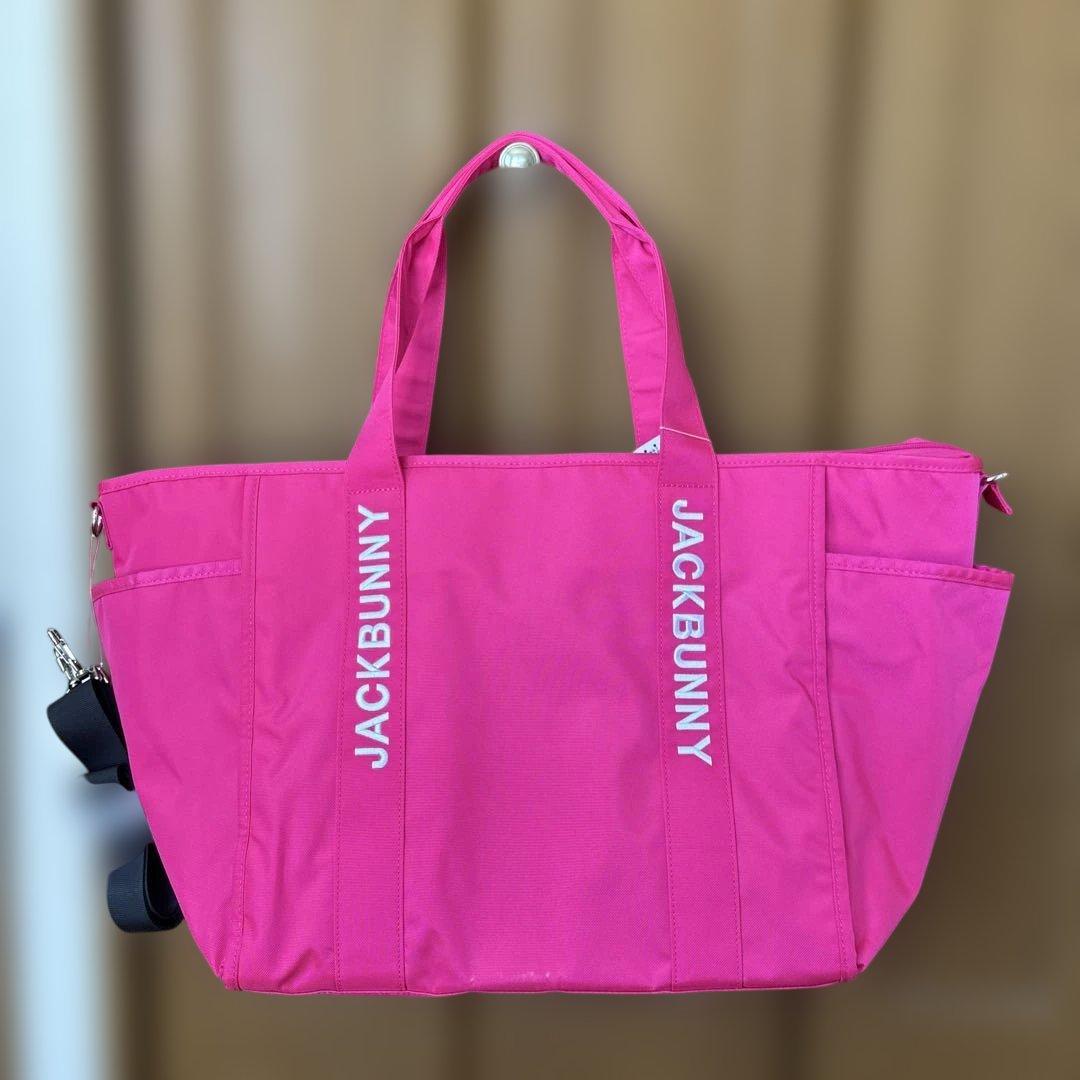 JACKBUNNY ピンク ゴルフバッグ