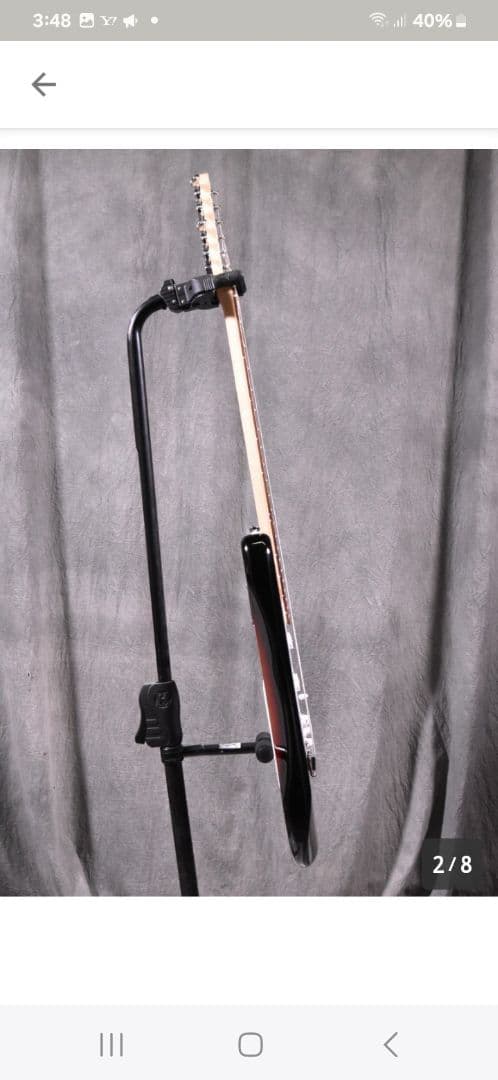 スクワイヤーエレキギター　ストラトキャスター　Fender