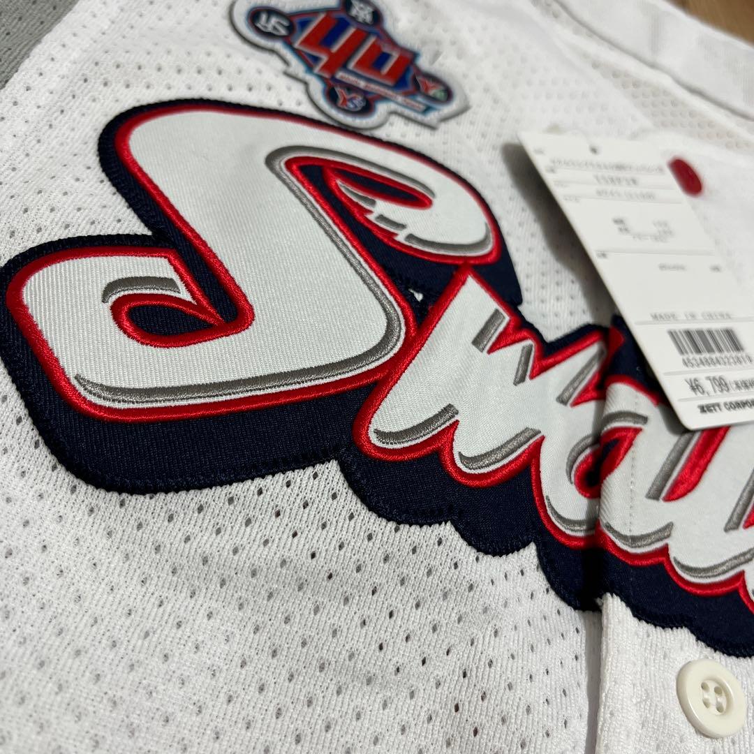 未使用タグ付き　ZETT ビームス　ヤクルトスワローズ　40周年　ユニフォーム