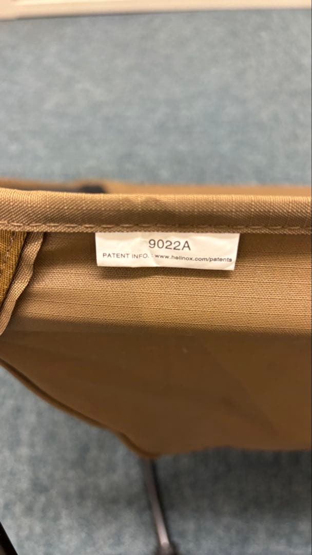 Heinox 新品同様グラウンドチェア2脚セット