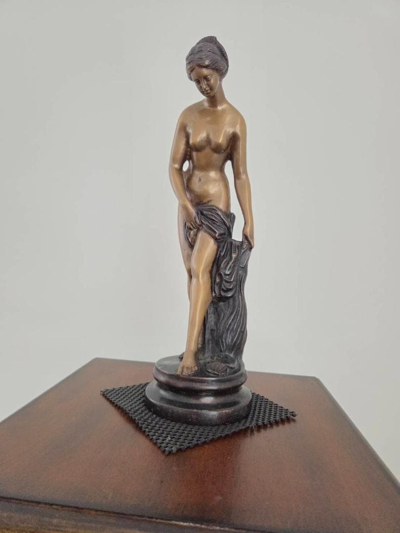 アンティーク ブロンズ像