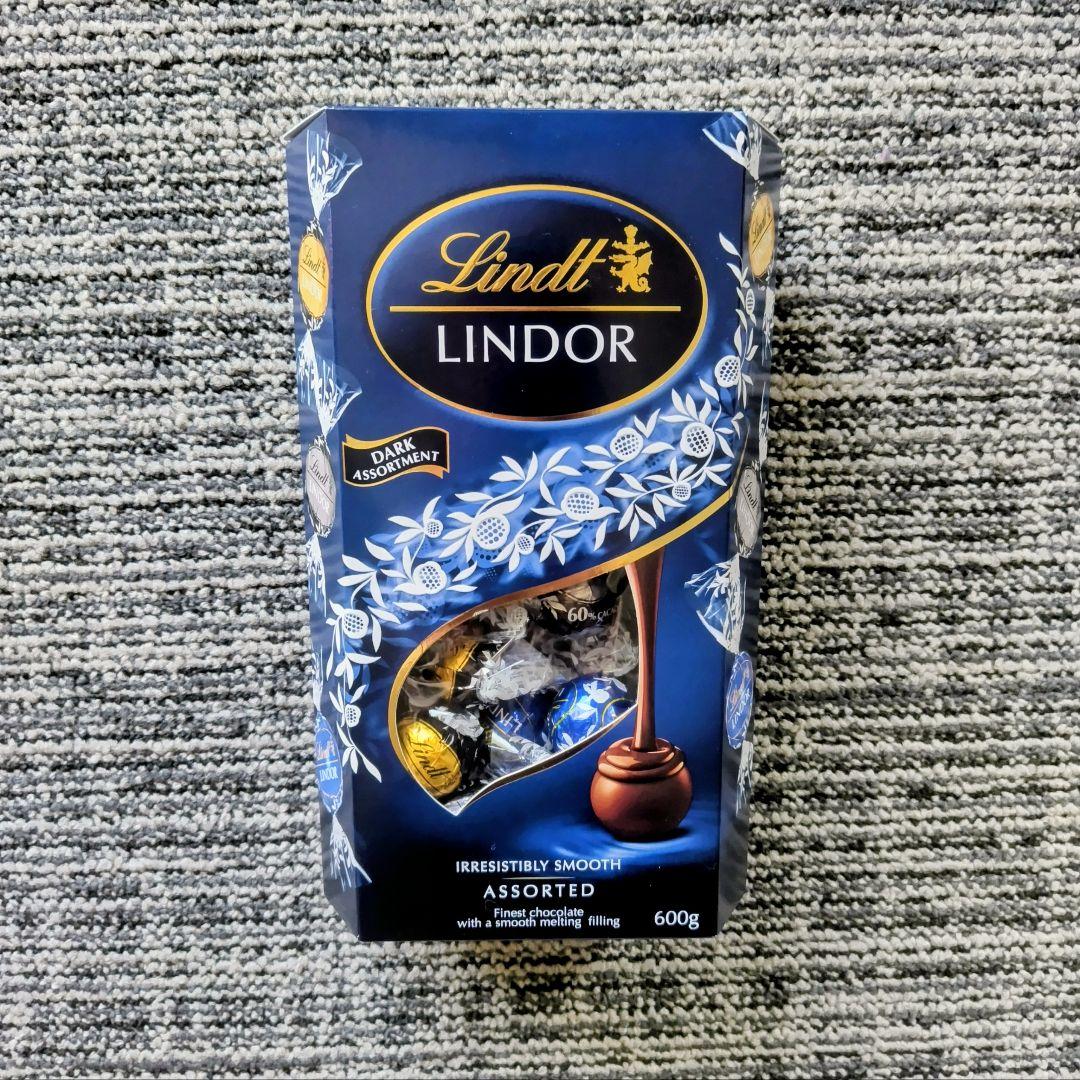 【新品未開封】リンドール レッド＆ダーク各２ 計４箱