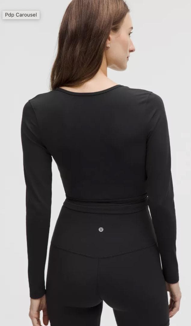 lululemon Nulu 長袖クロップラップ