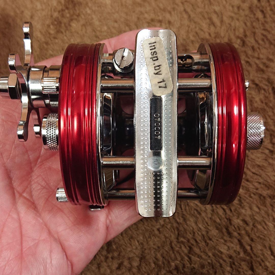 【極美品】 アブガルシア アンバサダー 5500 CS レッド ※ハンドル無し