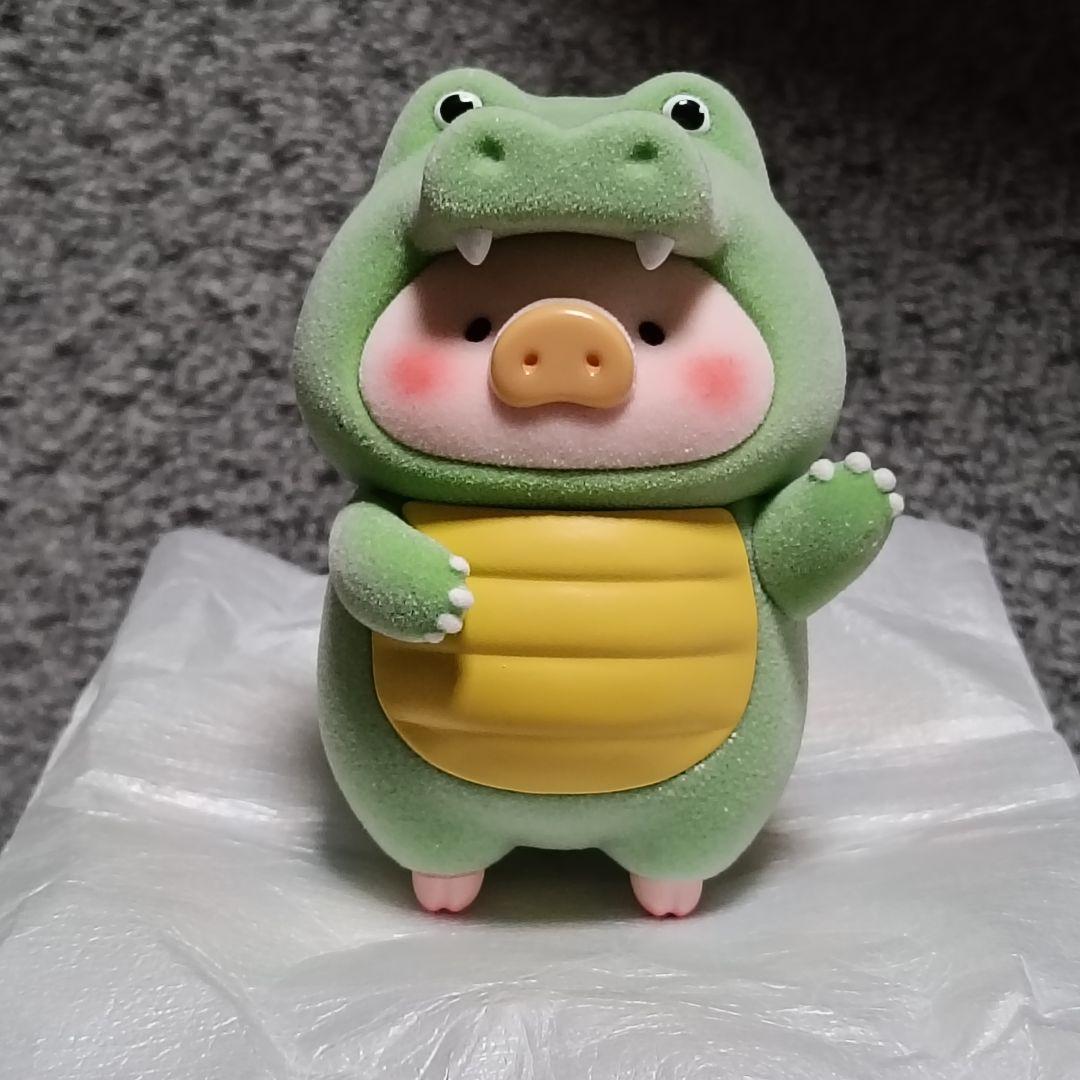 LULU　Animal Party　ワニ　レアカラー　緑　フロッキー　フィギュア