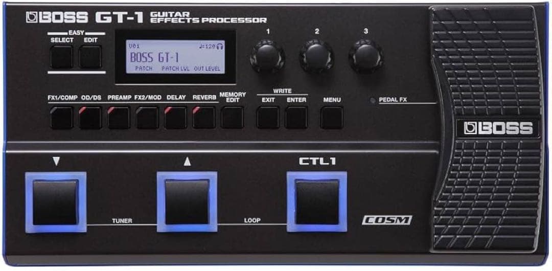 【美品】BOSS GT-1 マルチエフェクター ACアダプター付属【送料込み】