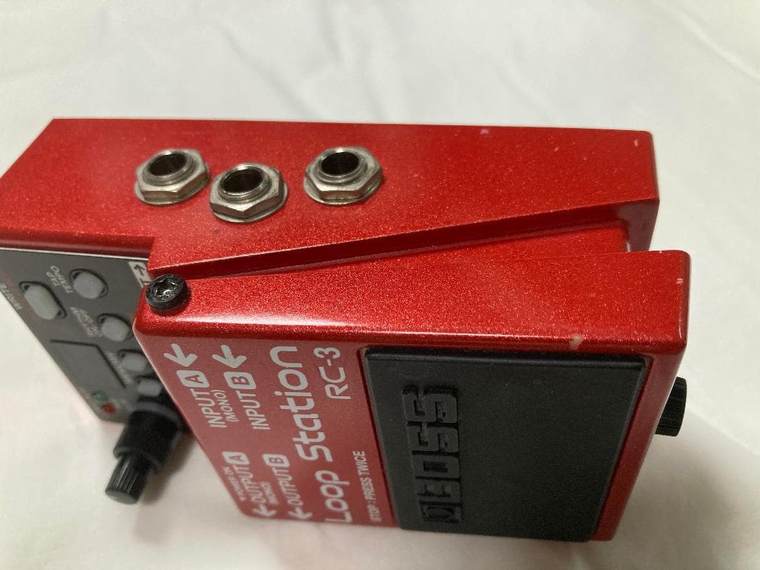 BOSS Loop Station RC-3と自作フットスイッチ（電池不要）