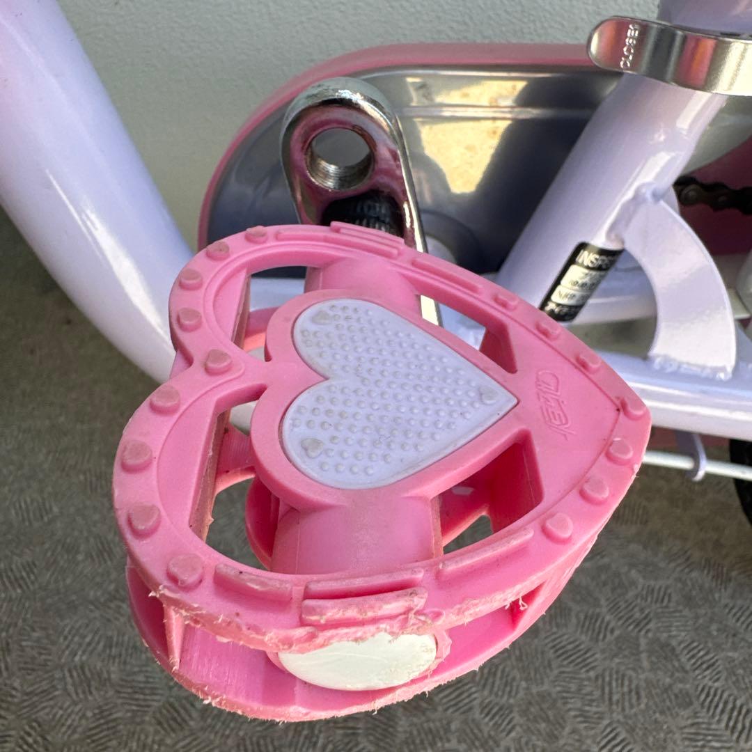 【室内保管】16インチ ides ディズニープリンセス 自転車 【直接引渡】