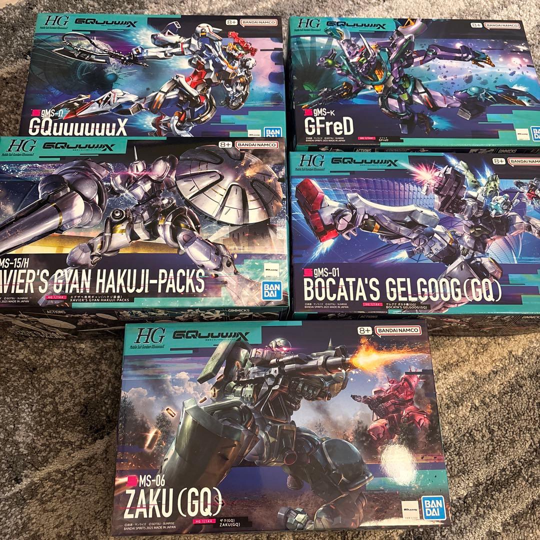 HG ジークアクスガンプラ セット