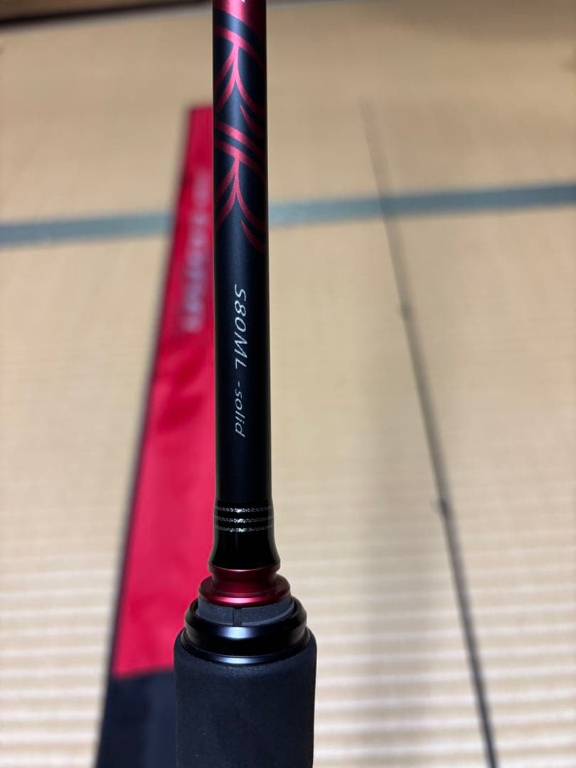 エギングロッド ラグゼEGRR S-80ML ロッドケース付き