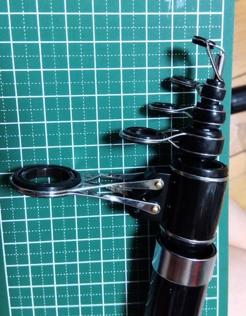 投げ竿3本　バスロッド1本　計4本セット