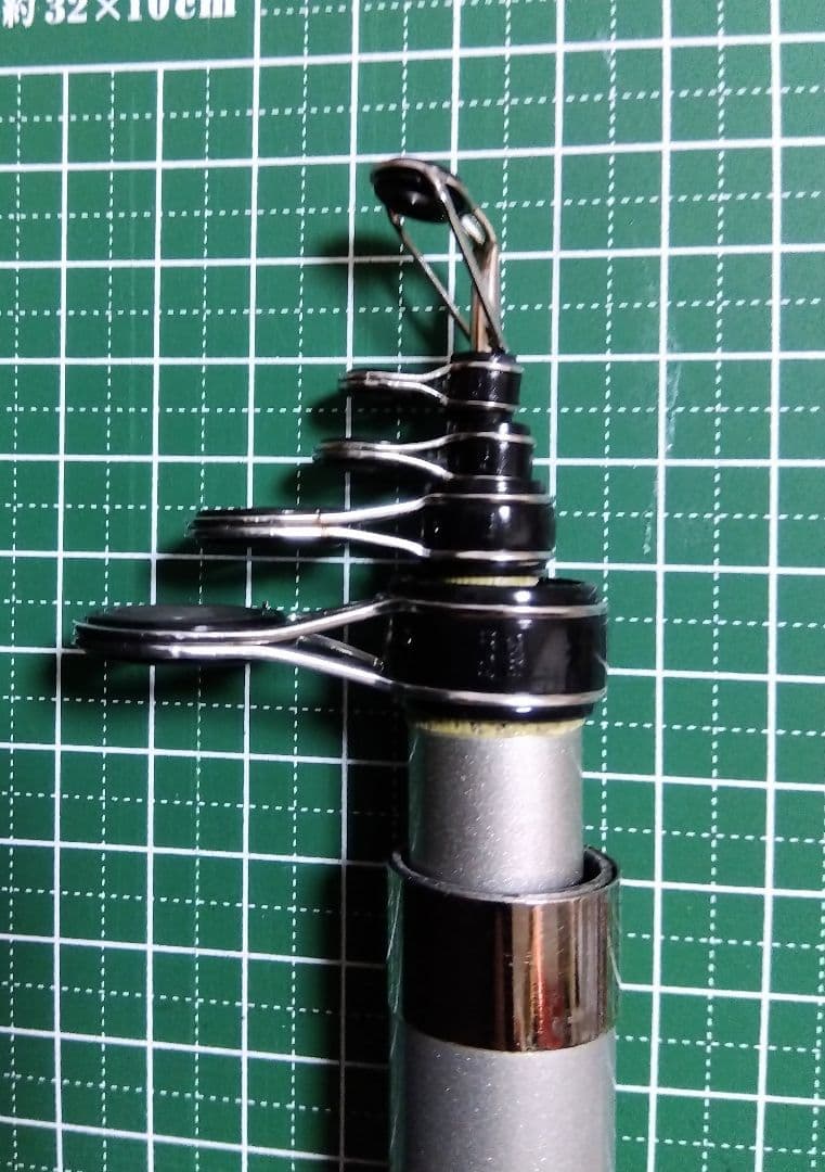 投げ竿3本　バスロッド1本　計4本セット