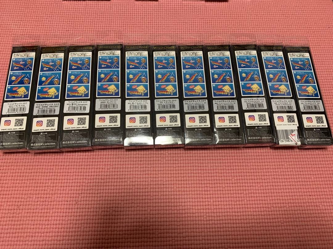 スクイッドマニア ワイルドチェイス特注3.5号 34本まとめ売り