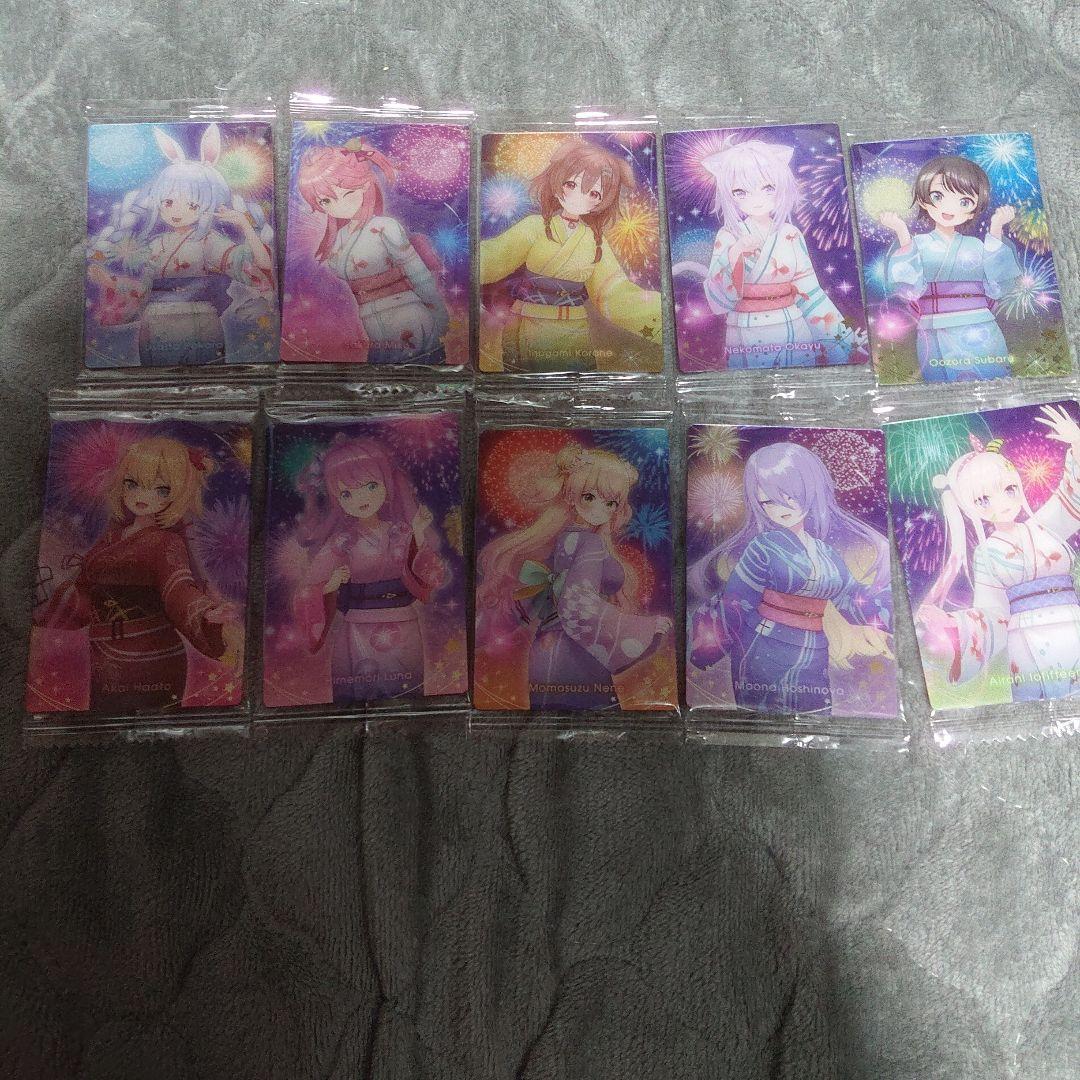 ホロライブ ウエハース エラー コンプリート カード