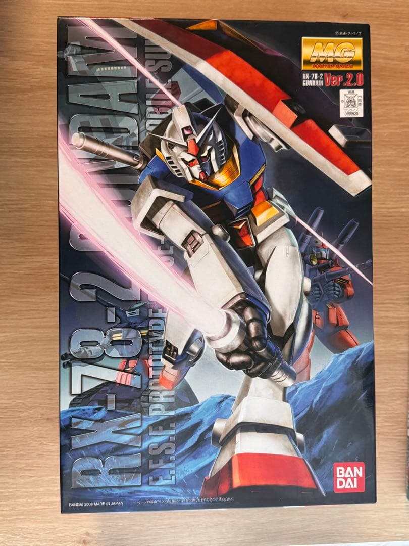 BANDAI MG RX-78-2 ガンダム Ver. 2.0