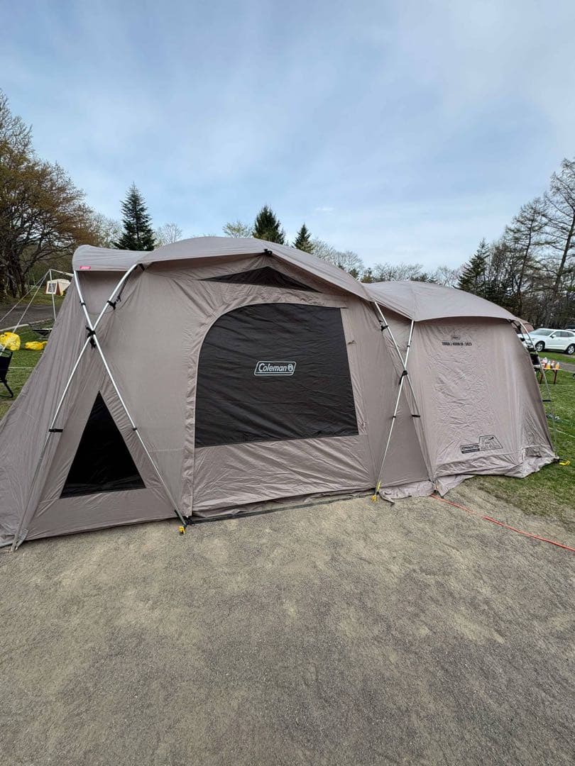 【グランドシートテントマット付】コールマンタフ2ルームDX3025