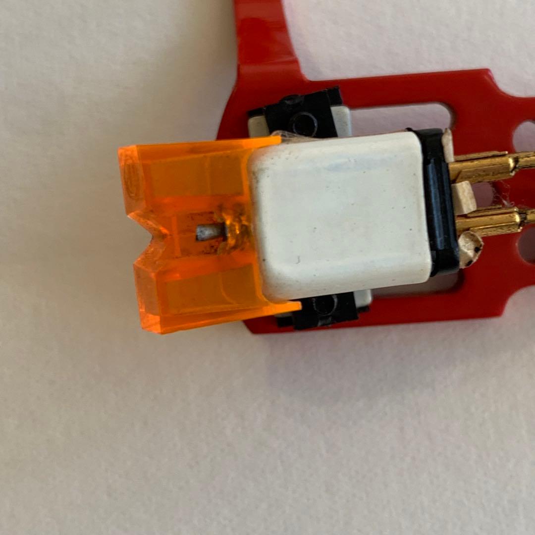 TECHNICS PICKERING ヘッドシェル カートリッジ レッド