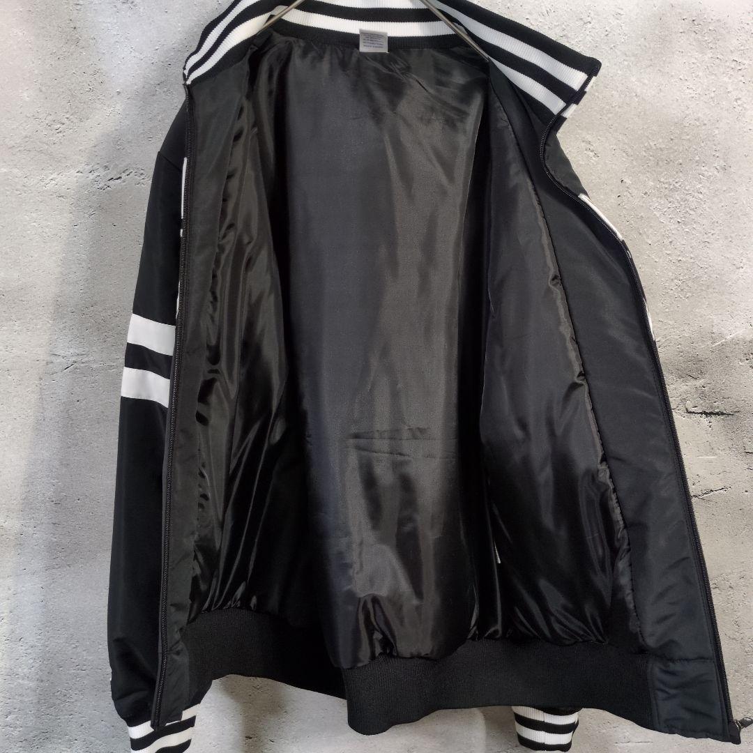 極美品 ソフトバンクホークス ブルゾン ジャンバー マジェスティク Lサイズ 黒