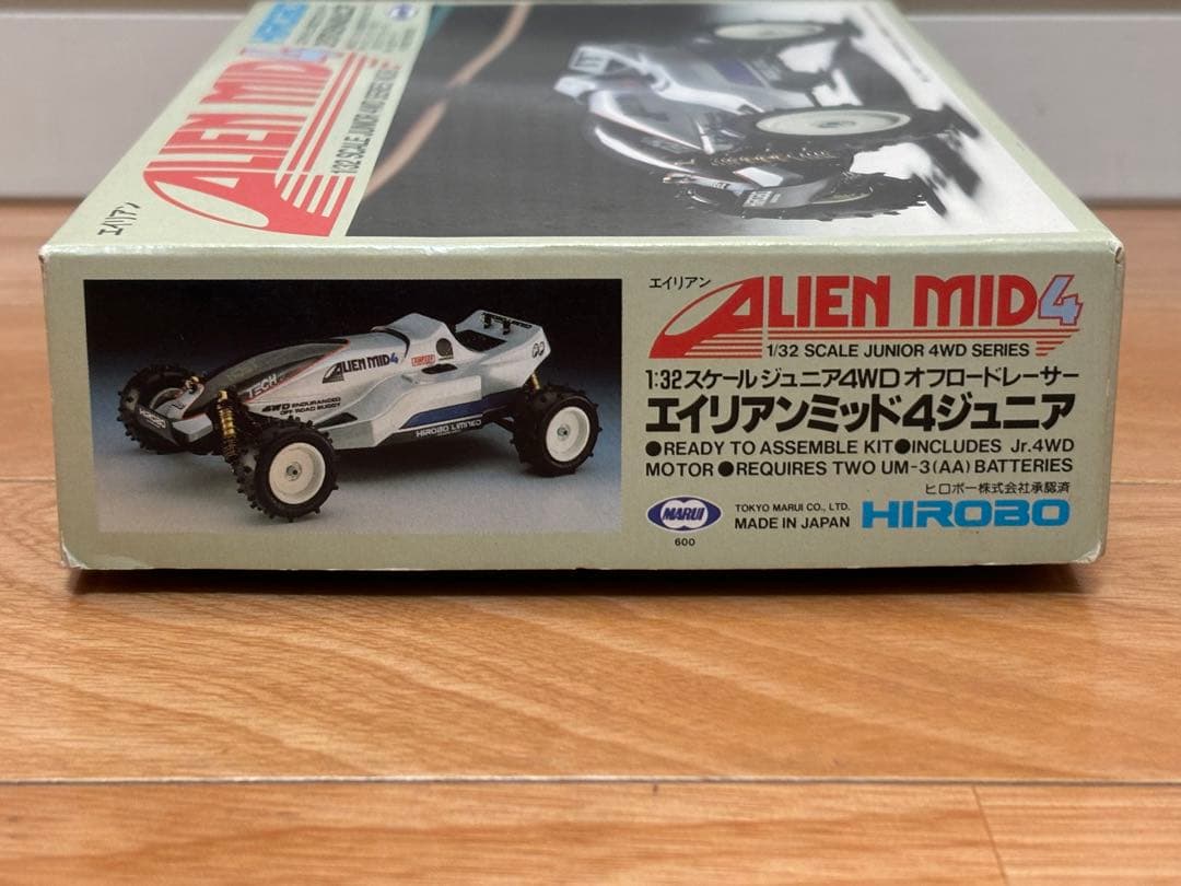 当時物 マルイ ミニ四駆 エイリアンミッド4 ジュニア 未組立