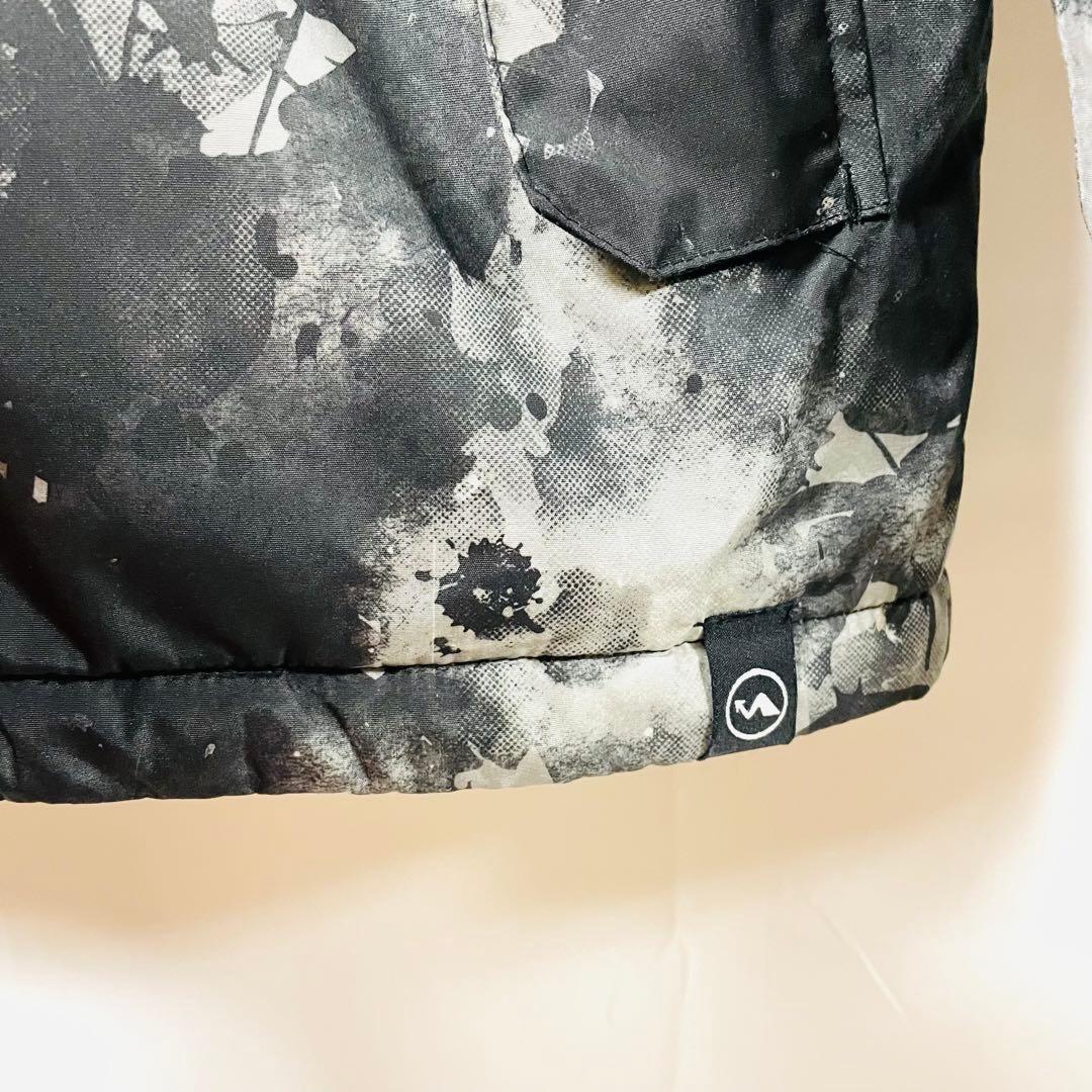 【美品】VAXPOT バックスポット スノーボードウェア M 総柄 防寒