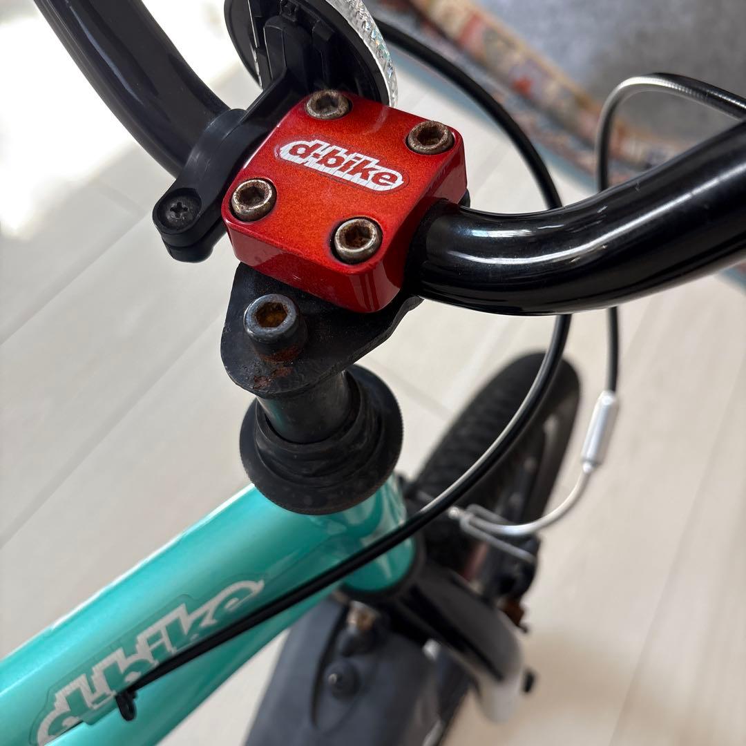 アイデス　d-bike 18インチ 水色（エメラルドグリーン）自転車