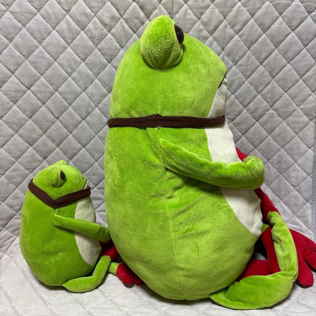 てぶケロ カエル ぬいぐるみ 手袋 マフラー ミドリカエル