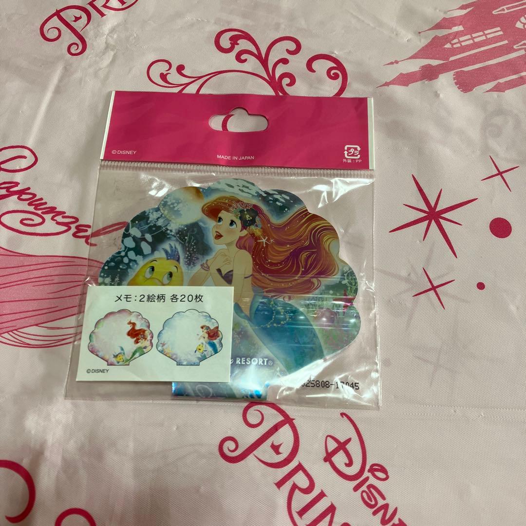 ディズニー　アリエル　メモ他セット〜OSHI
