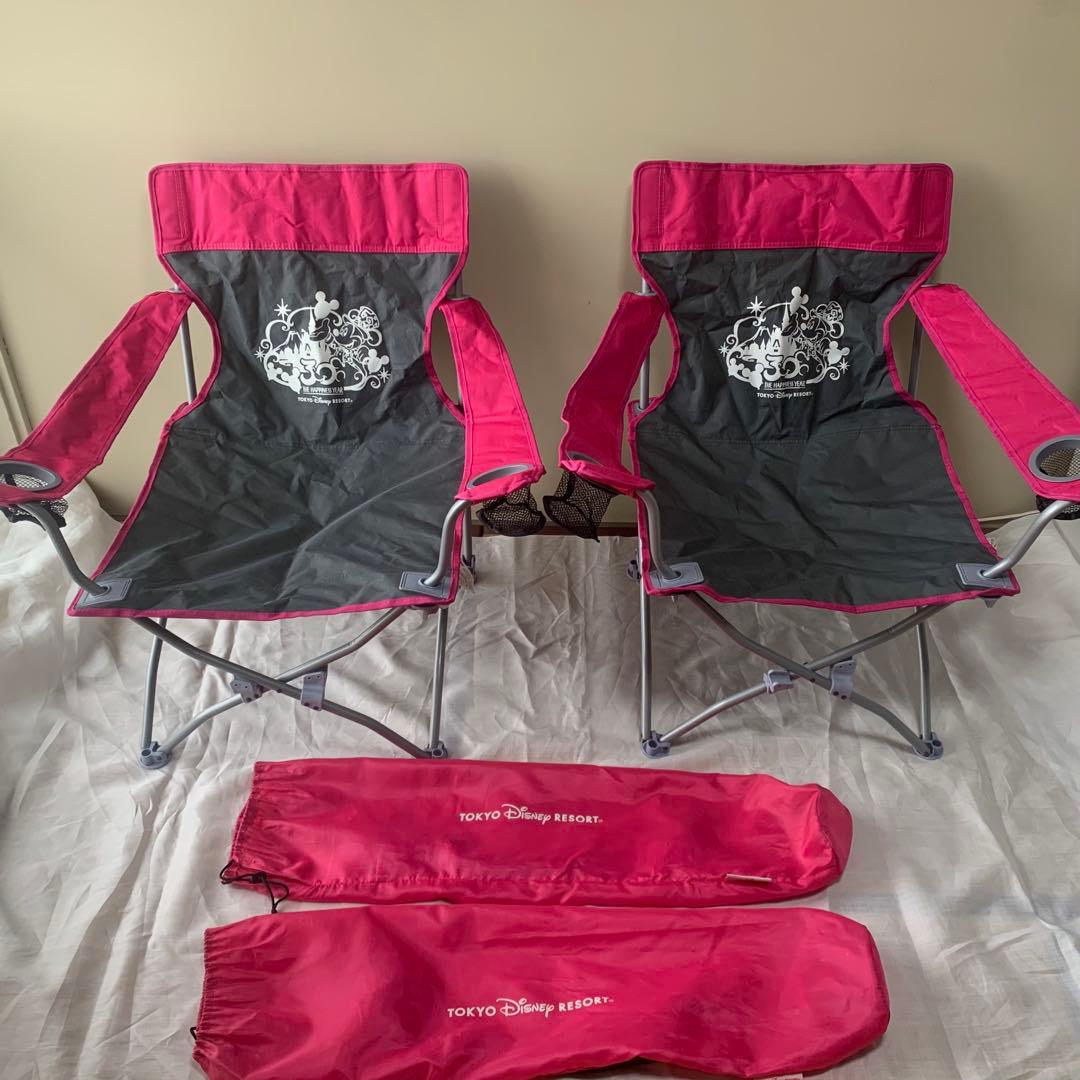 東京ディズニーリゾート×LOGOS アウトドアチェア　セット　ロゴス　ミッキー