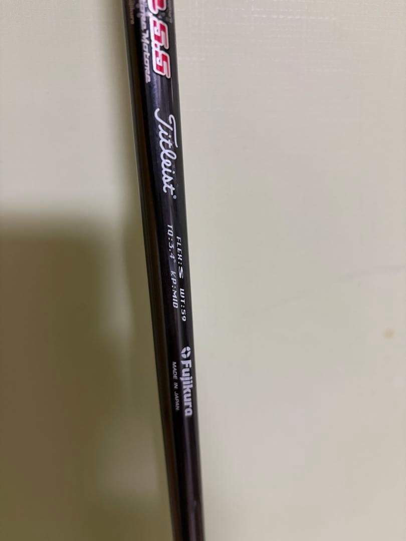 美品　タイトリスト　910F 3W 15度　Sシャフト