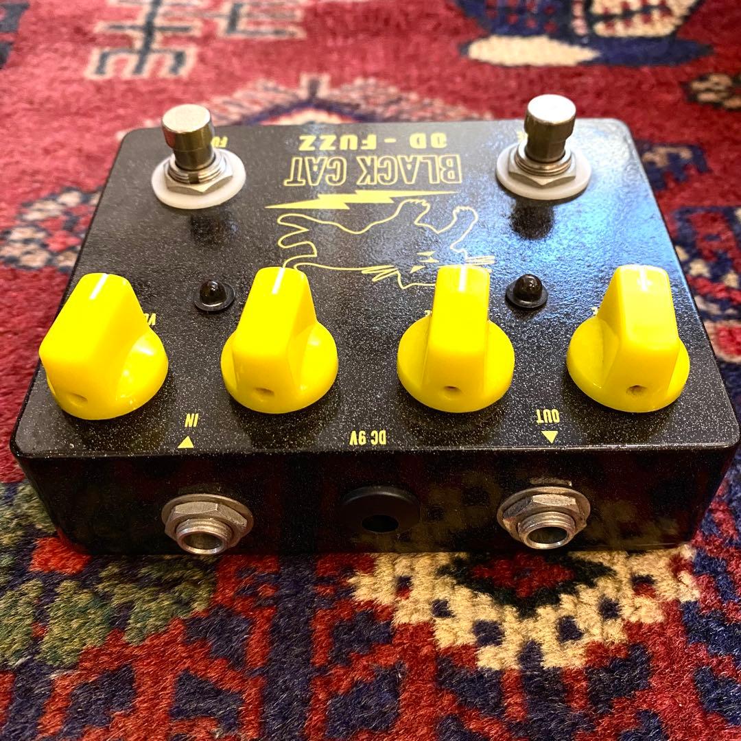 【希少】black cat od-fuzz エフェクター 初期デザイン