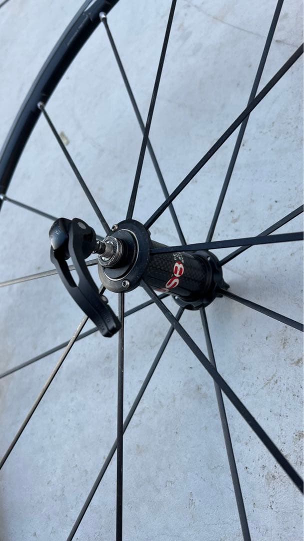 美品 カンパニョーロ シャマルウルトラ アルミ クリンチャー ホイールセット