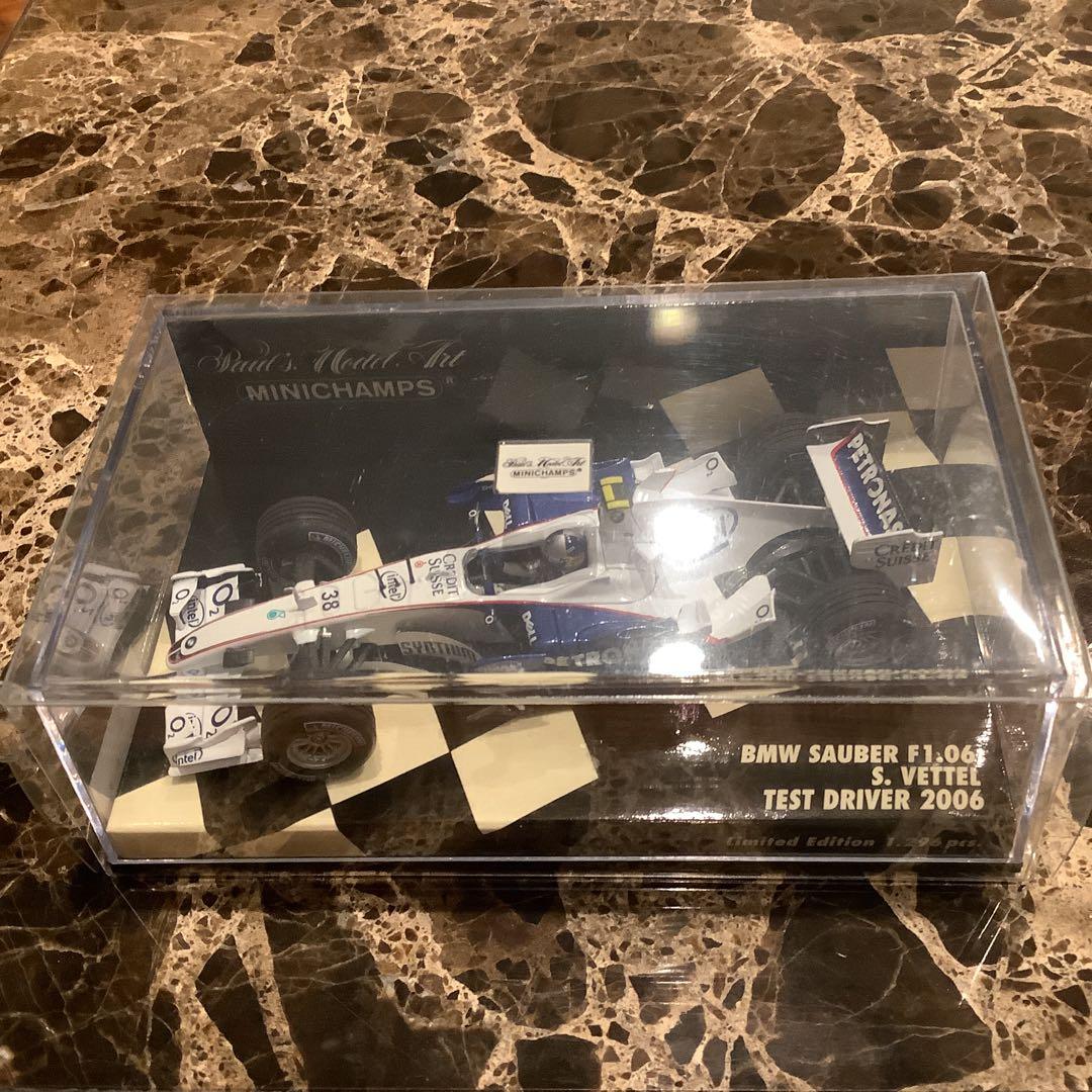 ミニチャンプス F1 1/43 ザウバー ベッテル テストドライバー