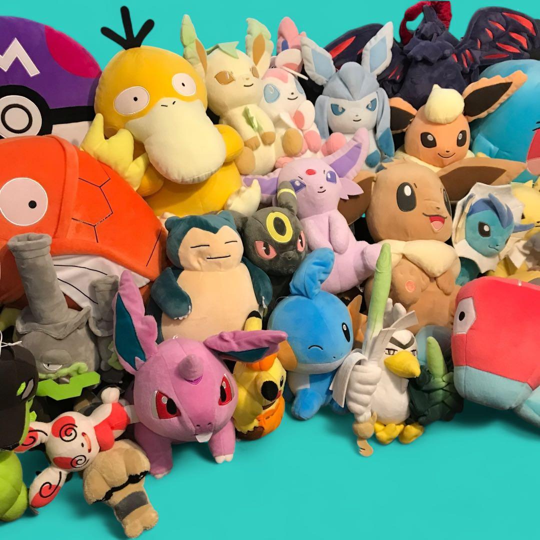 ポケモンぬいぐるみ　大量セット　ブイズ　マスターボール　No.B115